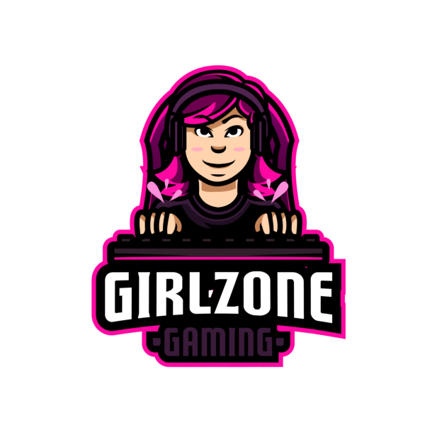 GirlZone Gaming Sticker - Gamer Girl Decal
